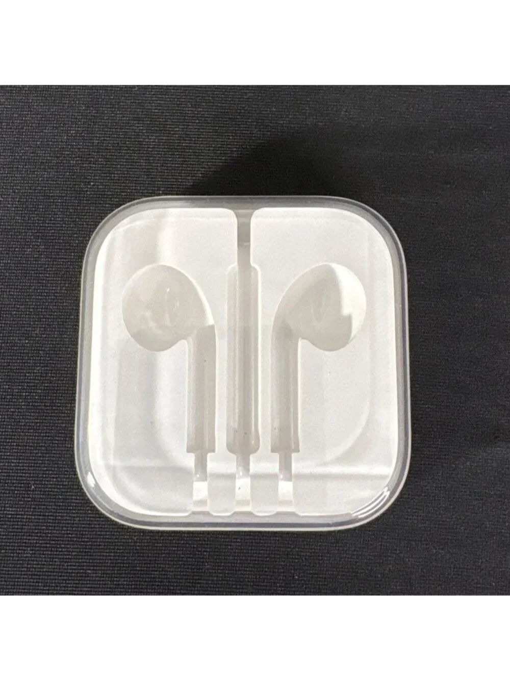 Apple Wired EarPods Storage Case –3.5mm Plastic White Secure EMPTY CASE ONLY